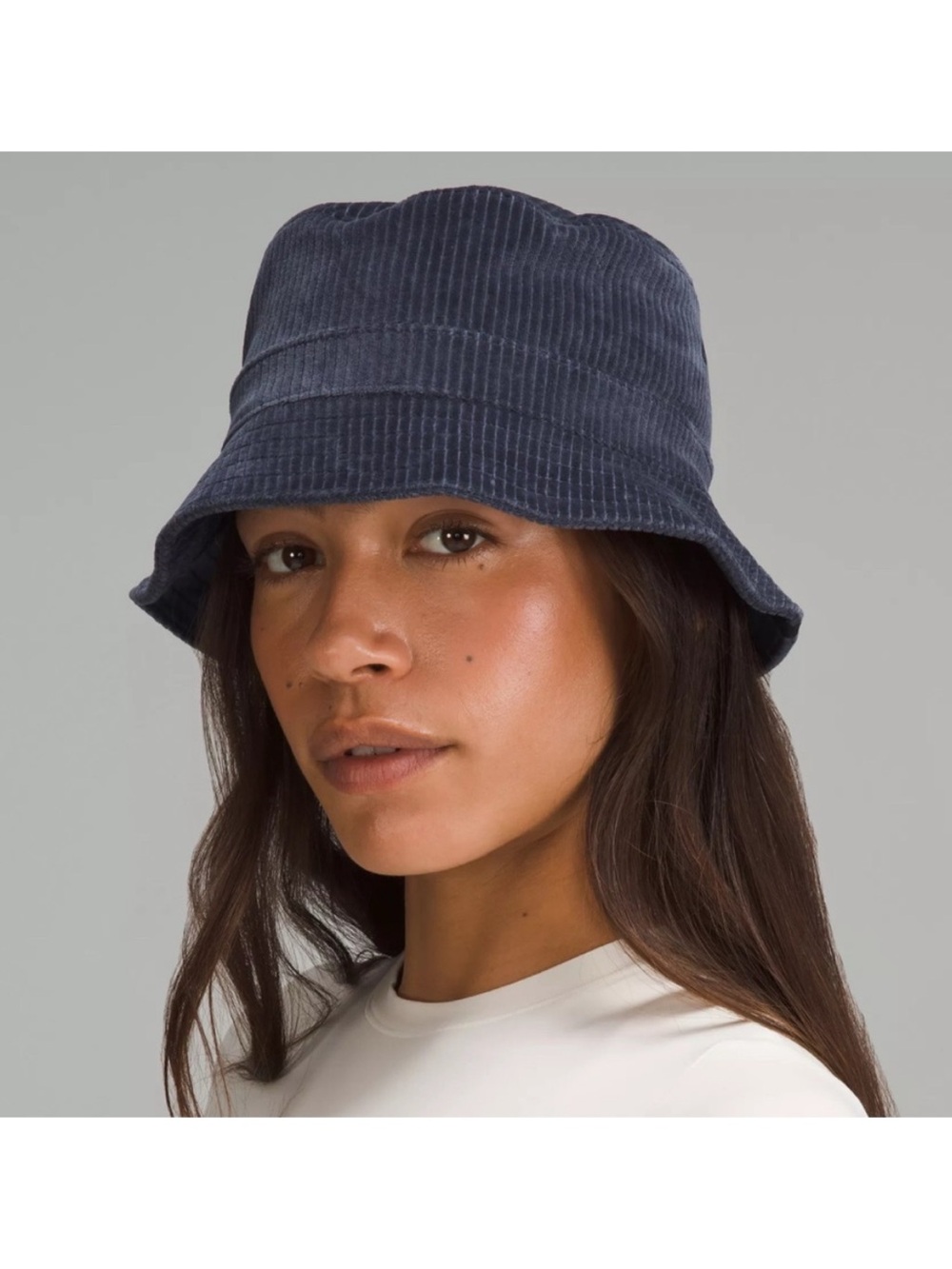 Lululemon Corduroy Bucket Hat Navy